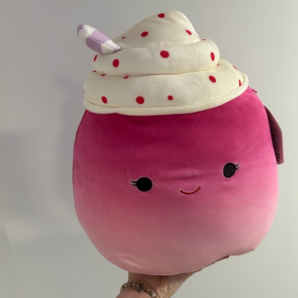 NWT Squishmallow Cinnamon the Milkshake 12” Plush - Picture 1 of 3